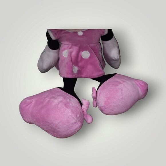 Disney Minnie Mouse Kids Plush Toy Pink Dress 28" - Picture 10 of 12